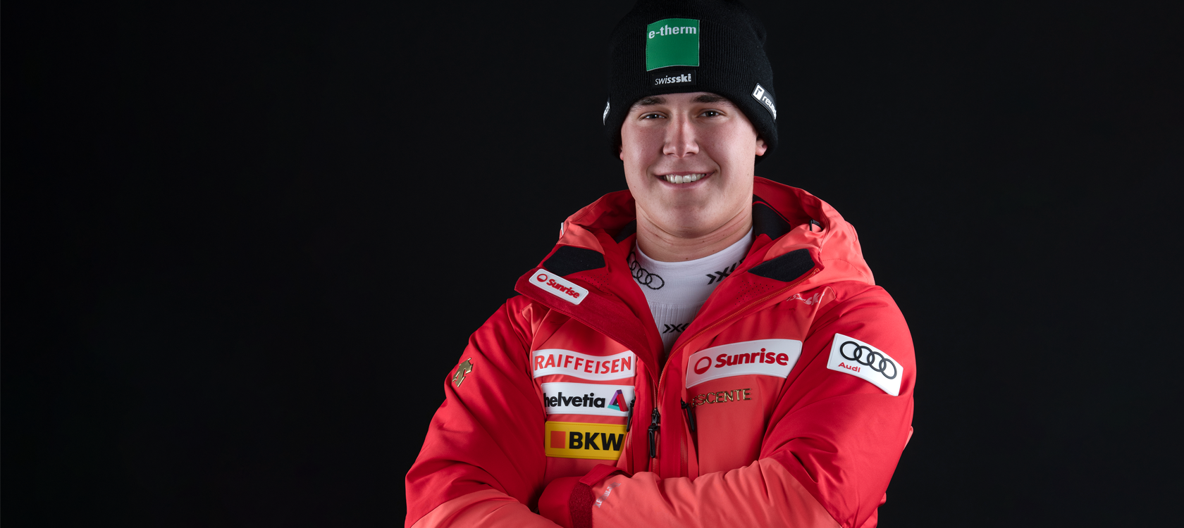Erster EuropacupTriumph Franjo von Allmen auf dem Weg nach oben