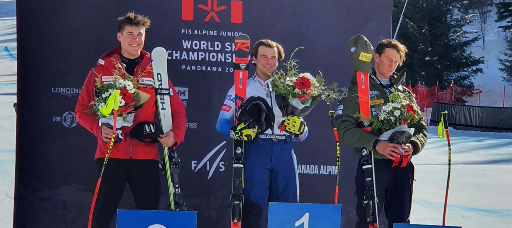 JuniorenWM Franjo von Allmen doppelt im SuperG mit Silber nach