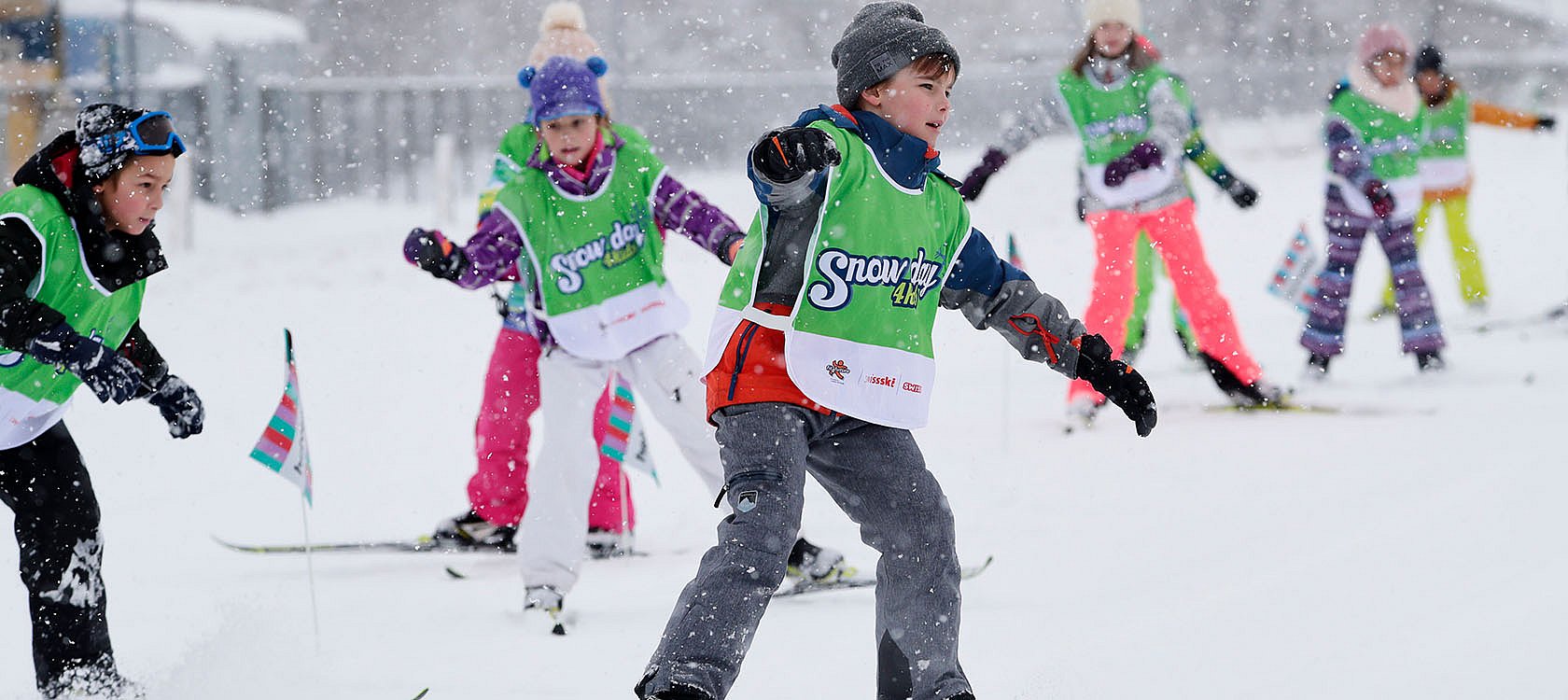 Tiefer Winter bei den «snow days 4 kids» in Einsiedeln ...