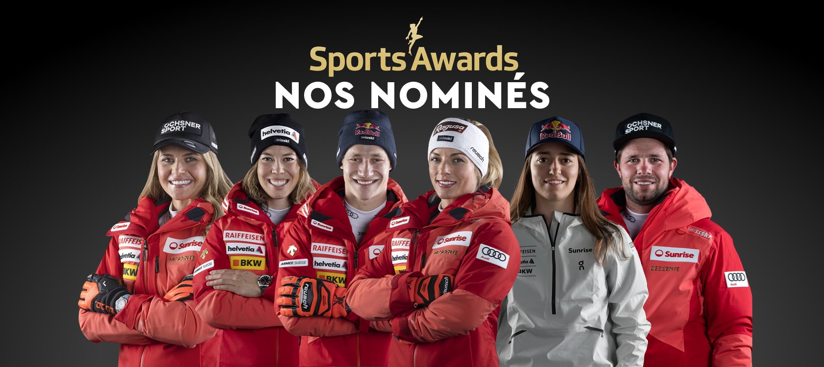 Six athlètes SwissSki proposés pour l’élection de la sportive et du