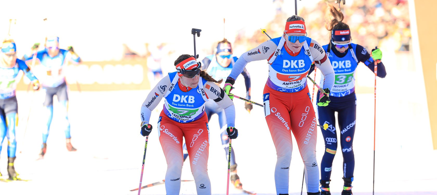 4. Rang für Schweizer BiathlonMixedStaffel Swiss Ski