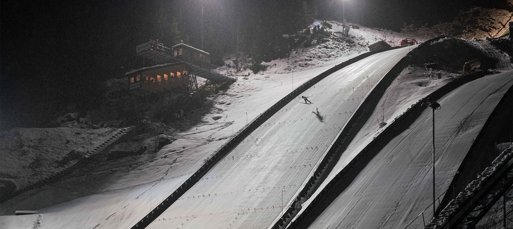 Yanick Wasser bester Schweizer beim FIS Cup Skispringen in Kandersteg