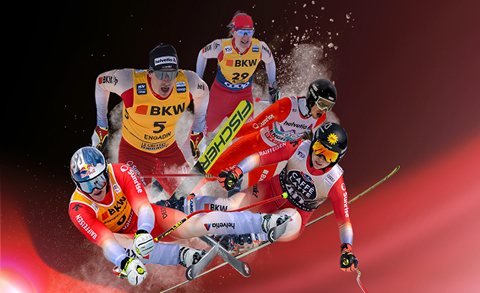 Fans im Weltcup-Stadion mit Tickets