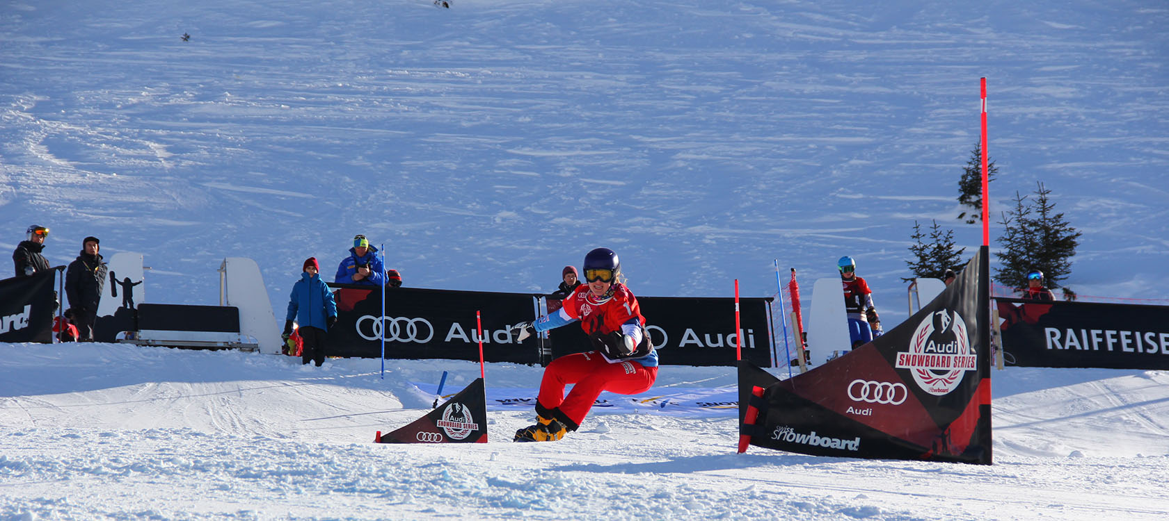 Multikulti an der Audi Snowboard Series Swiss Ski