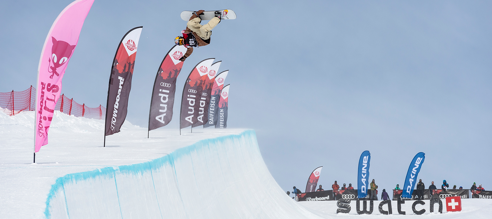 Multikulti an der Audi Snowboard Series Swiss Ski